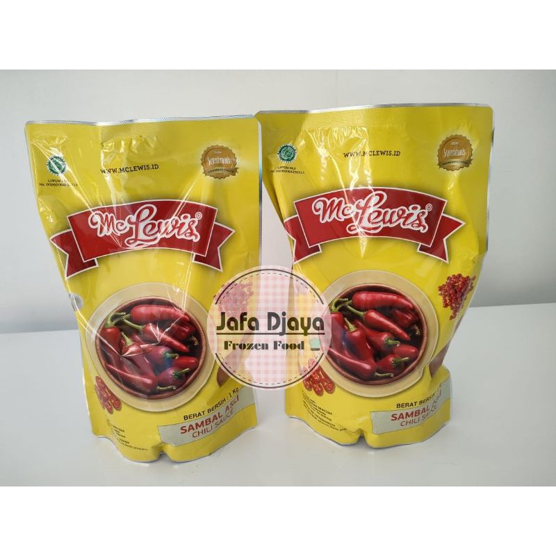 

McLewis saus sambal 1000 gram