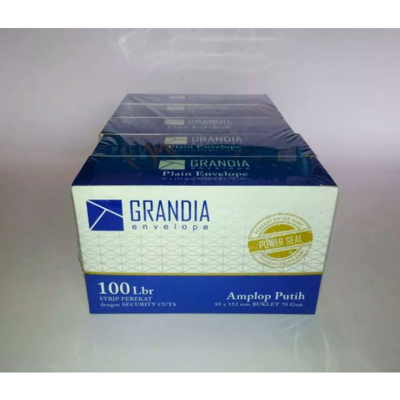 

AMPLOP Grandia POLOS,BERPEKAT /ISI 100PCS