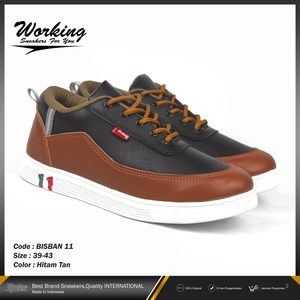 Working Sneakers For You Sepatu Kasual Bisban 11 Original