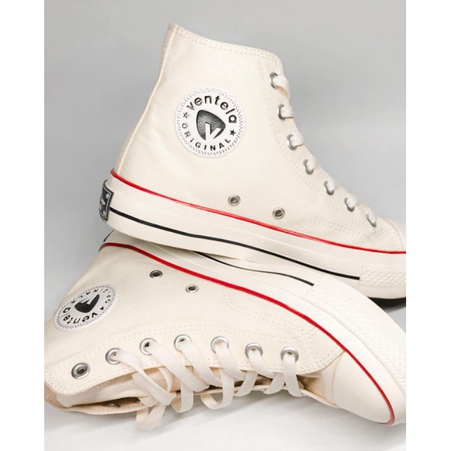 Sepatu Ventela 70s Cream High &amp; Low Original 100%