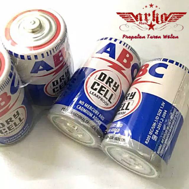 Baterai ABC R20S (BESAR)