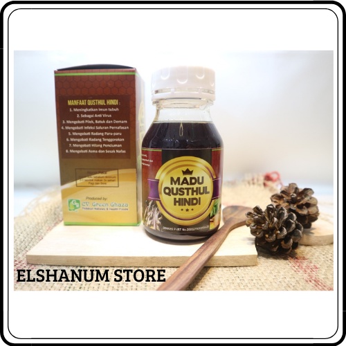 Madu Qusthul Hindi 350gr Kustul Hindi Qhustul Hindi Qust Al-hindi / Madu Sehat / Madu Herbal Alami