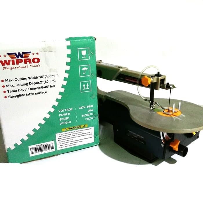 Mesin Scroll Saw Gergaji Kayu 16" Wipro