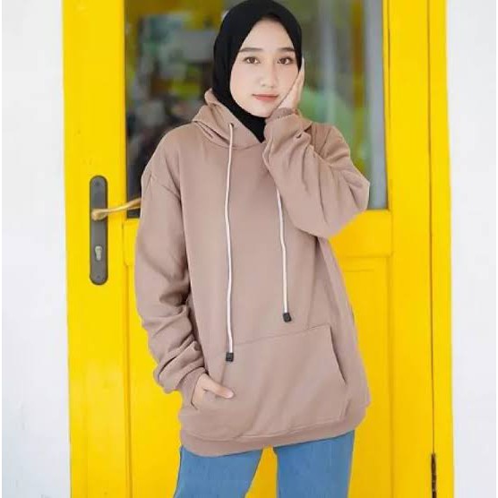 Sweater Hoodie Polos Wanita - Pria Murah