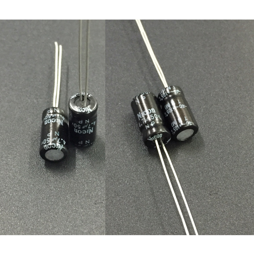 Best 4.7UF 50V 4.7UF 50V4.7UF NICON NP 6.3x11Mm 4.7UF50V Elektrolit Kapasitor Mantaaabbbbbbbb