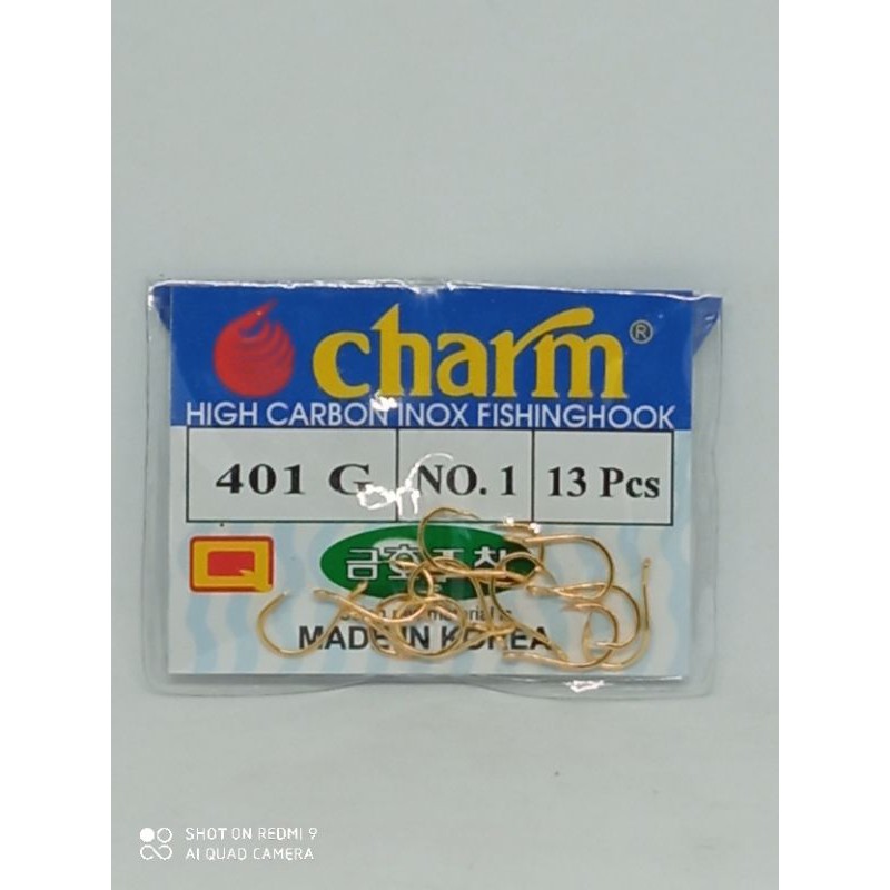 Kail Pancing Charm No.01 (401 G) Untuk Ikan Mas