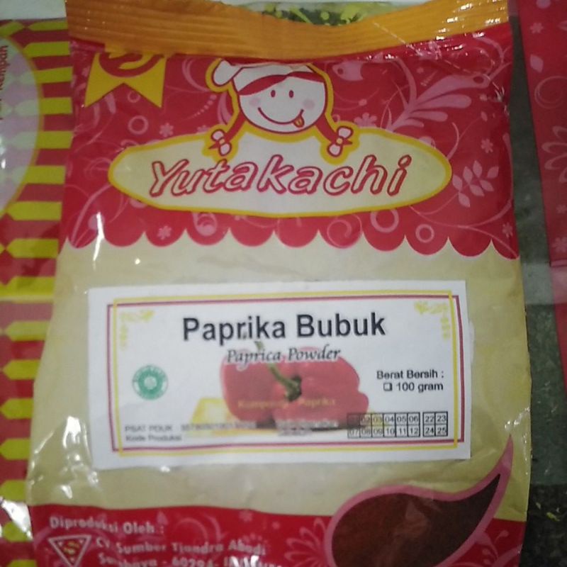 

Yutakachi Paprika Bubuk 100gr