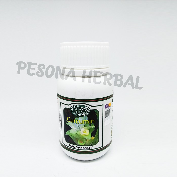 Kapsul Curcumin HPA Malaysia isi 75 kapsul