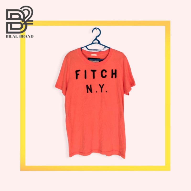 baju kaos second original brand Abercrombie & Fitch