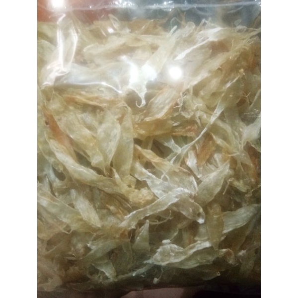 

Hu pio Ikan Gulama 200gr / Perut Ikan Sirip ikan Samge kecil