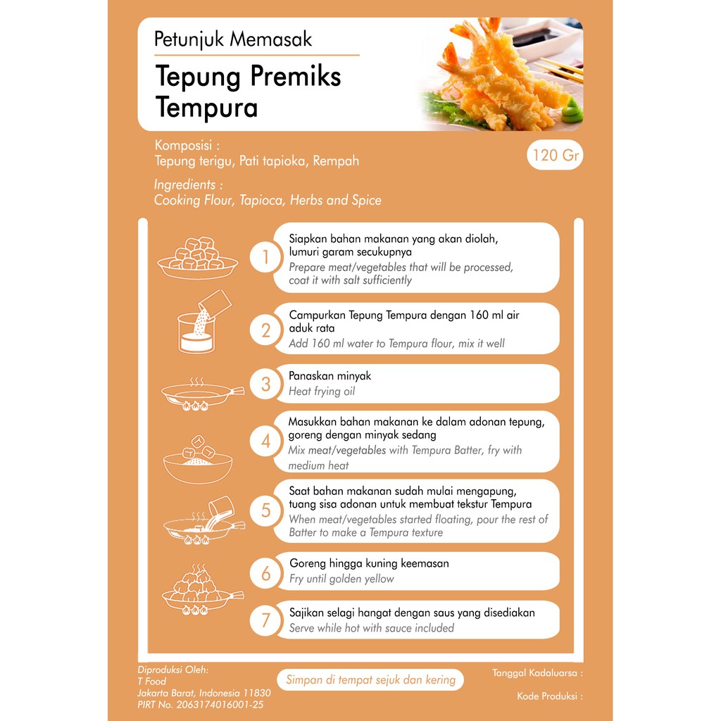 

Tepung Tempuran Kemasan 1 Kg