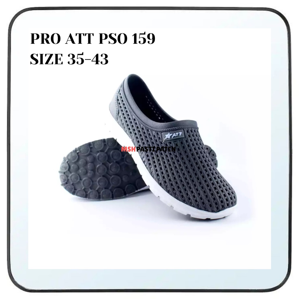 PRO ATT PSO 159 SIZE 35-43 Sepatu karet pria dewasa tahan air Sepatu kerja pria Sepatu kasual Sepatu ngojek Sepatu boots pria