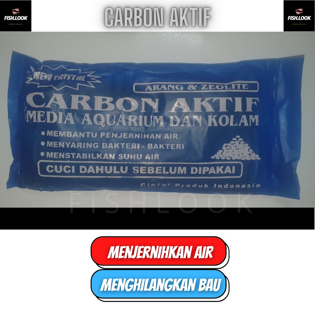 filter karbon carbon aktif active aquarium aquascape