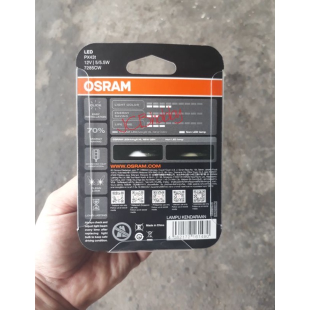 Dop depan HS1 H4 LED OSRAM AC DC Plug n Play