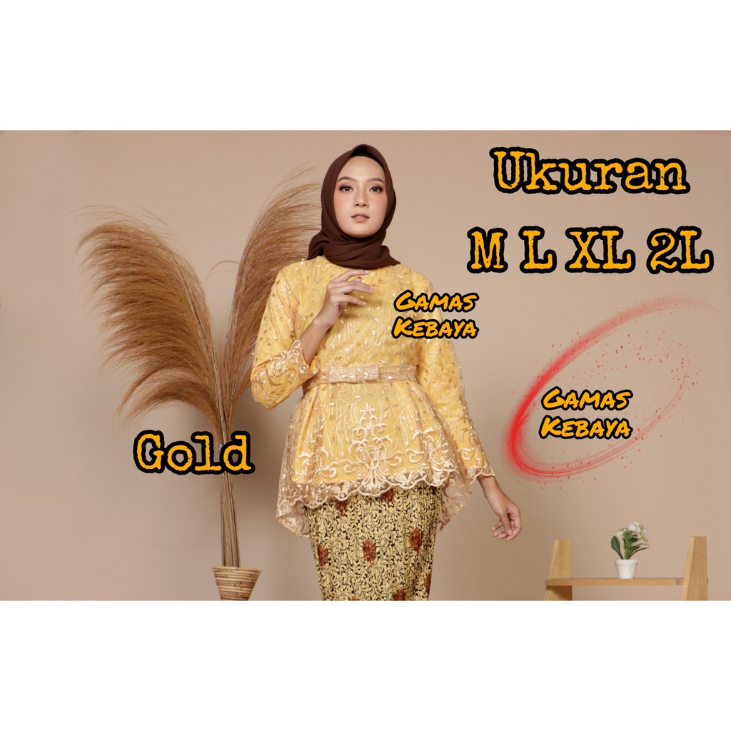 ATASAN KEBAYA AURORA TLLE MUTIARA/KEBAYA MODERN/KEBAYA WISUDA/KEBAYA BRUKAT/KEBAYA BROKAT/TERBARU