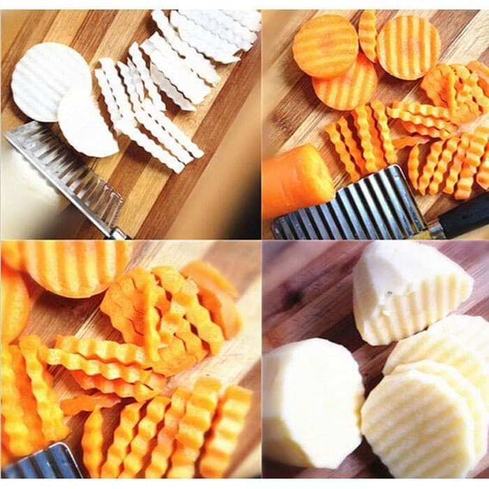 MAGIC FRENCH FRIES CUTTER VEGETABLE FRUIT KNIFE PISAU KENTANG SAYURAN