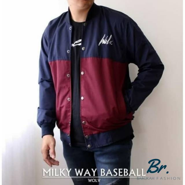 88 Model Jaket Parasut Navy HD