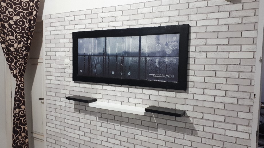 Promo Rak Dinding Ambalan 30x12 Bunga Sudut Rak Melayang