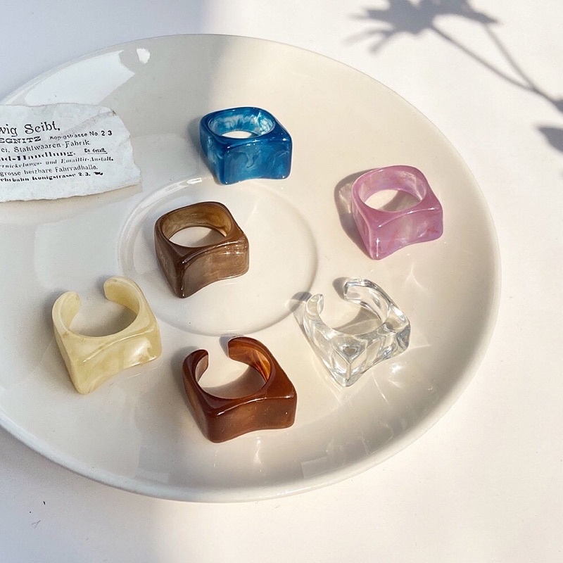 Resin Ring aesthetic