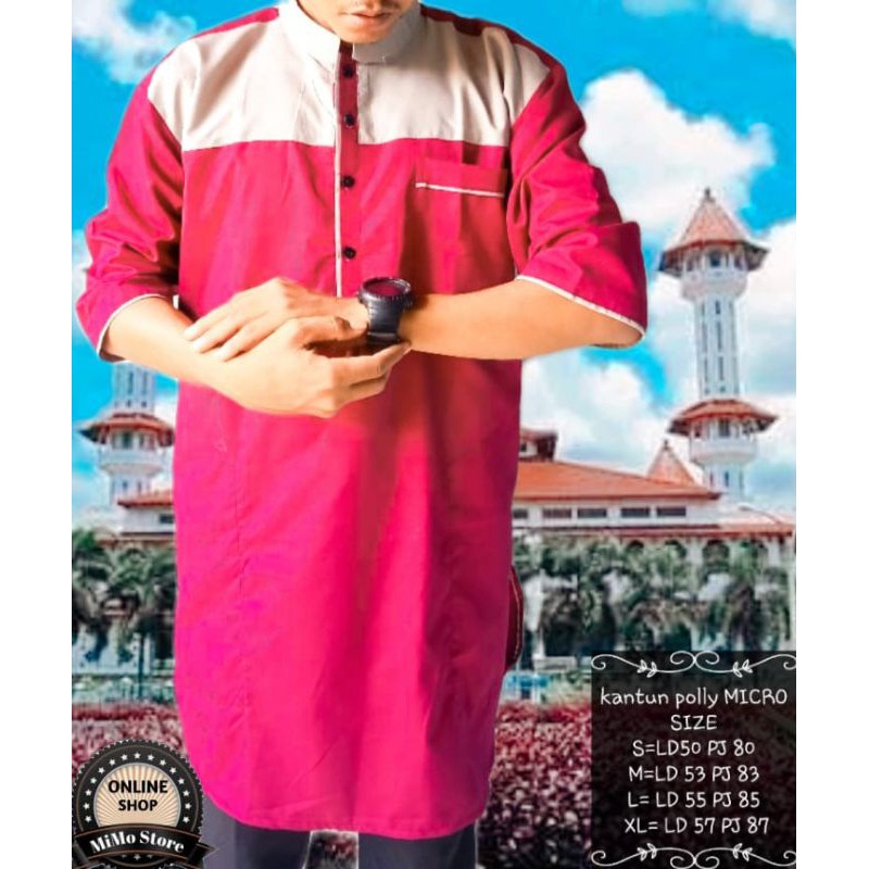 baju muslim kurta pakistas pria best seller