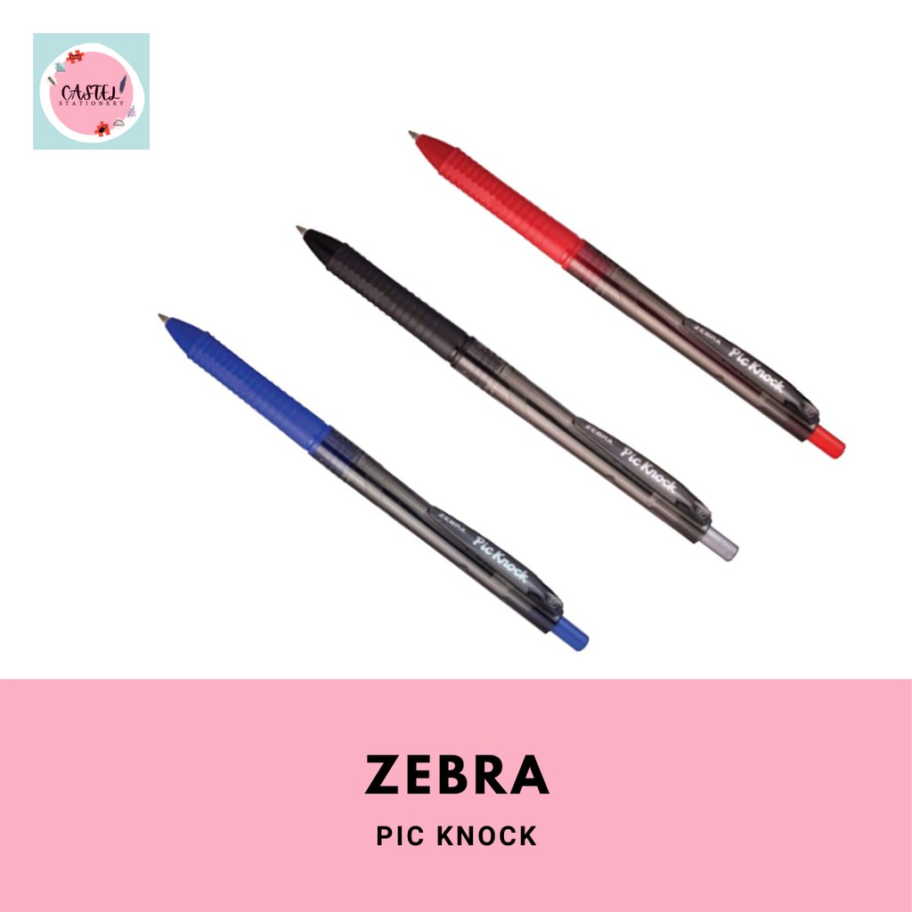 

Zebra Pic Knock 0.7 mm Pulpen 1 pack