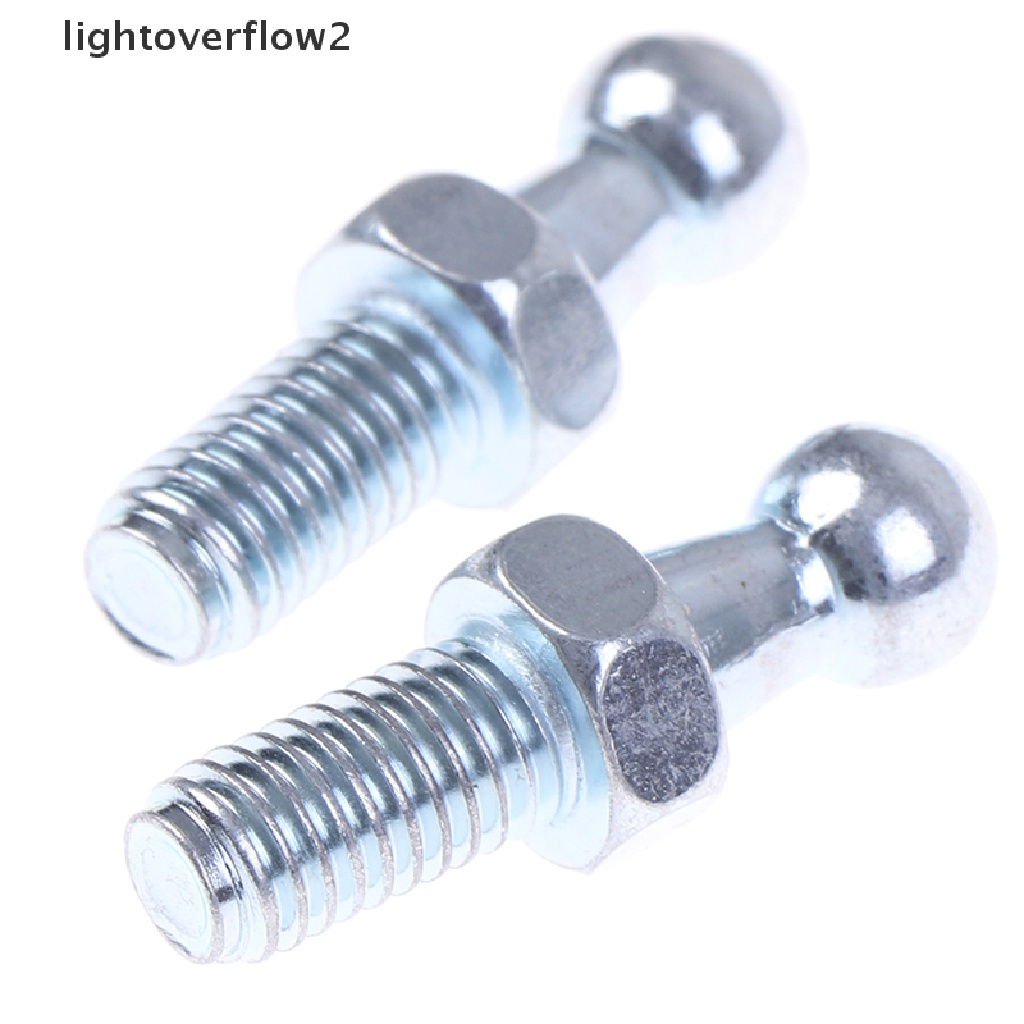 (lightoverflow2) 2pcs Pin Sambungan Kap Mesin Mobil M8 10mm GSF47