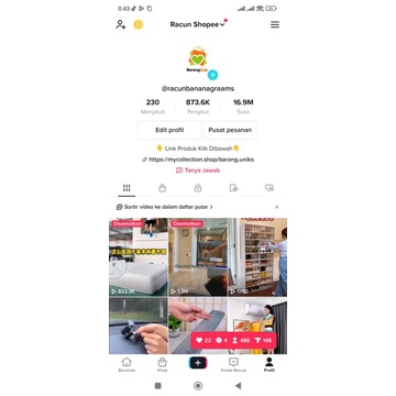 Akun Tiktok Follower Real Aktif Indonesia