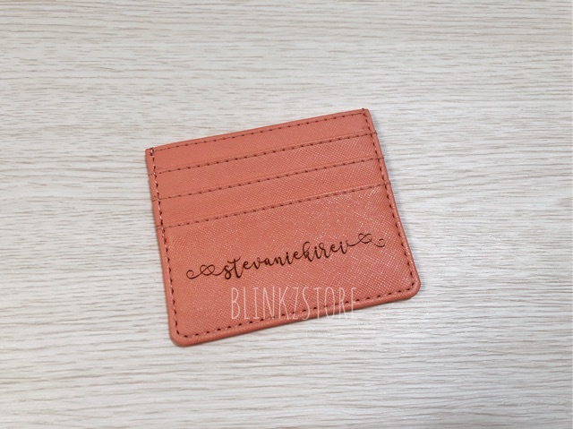 CARD HOLDER 6 SLOT / Dompet Kartu / Saffiano Leather