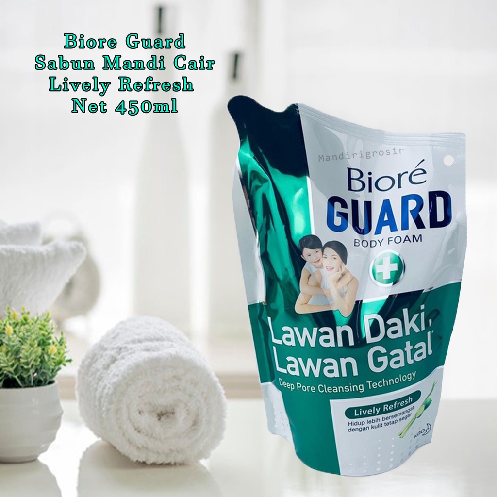 Biore Guard *Sabun mandi cair*Lively refresh *400ml