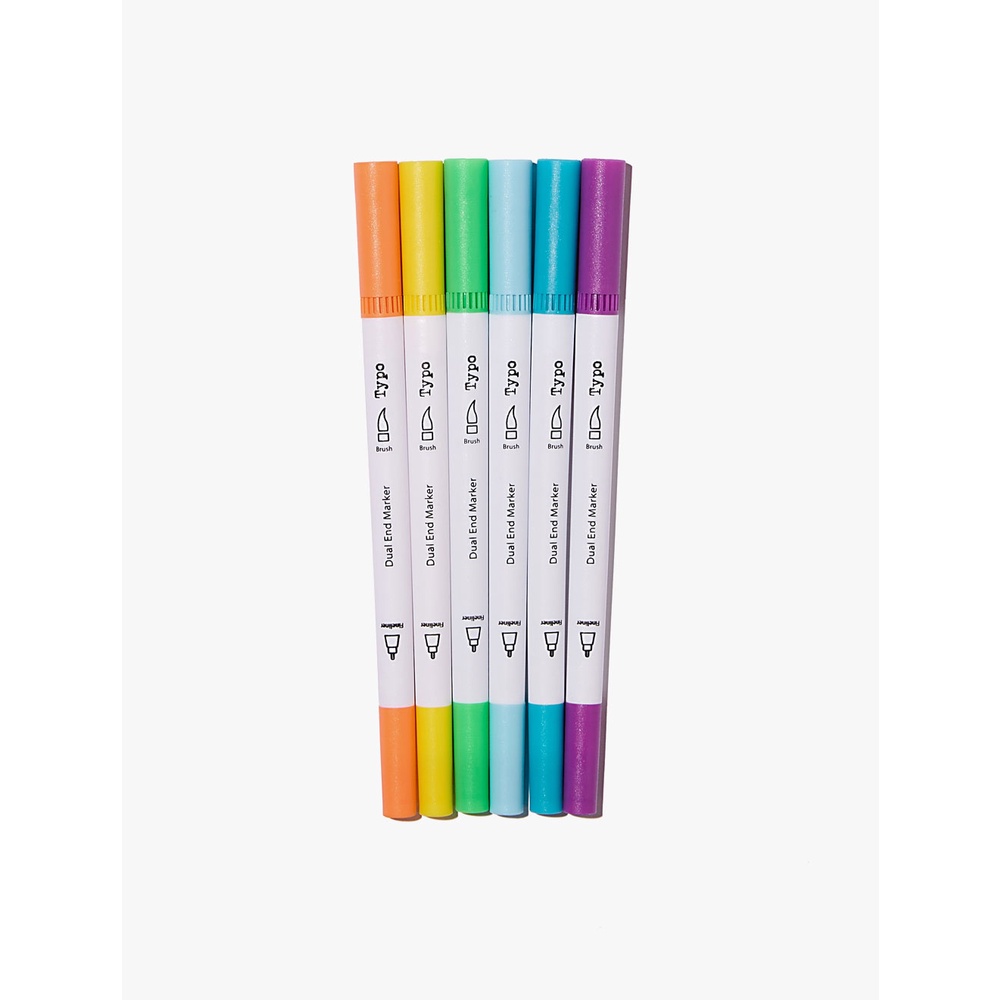 

Typo - Dual Markers 6Pk