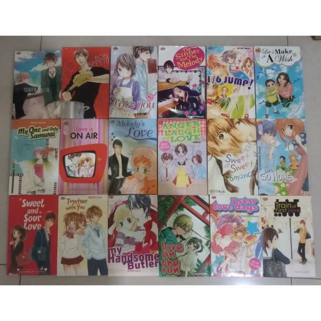 Komik Jepang Cabutan Oneshot (langsung tamat)