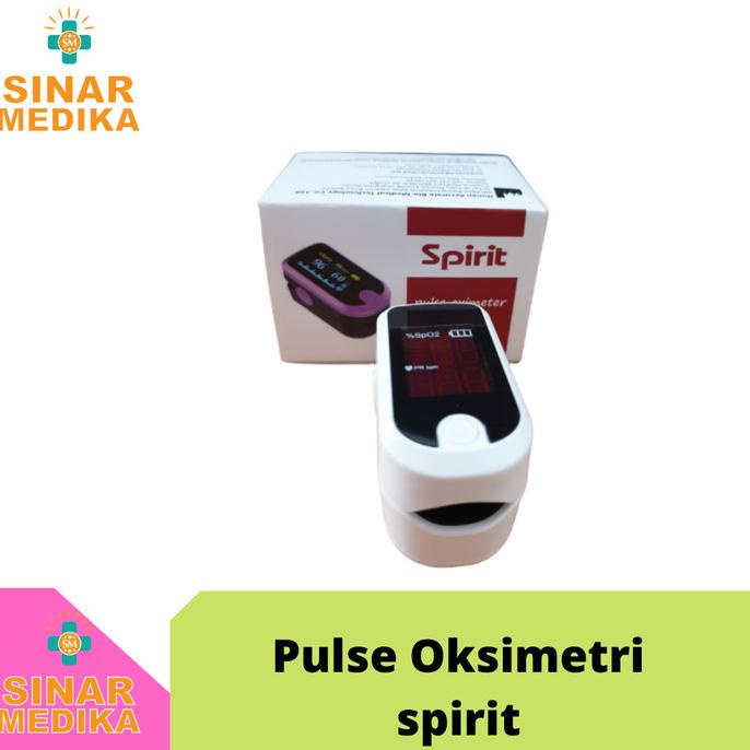 best seller] Pulse Oksimetri Spirit . Saturasi Oksigen . Pengukur Kadar OKsigen