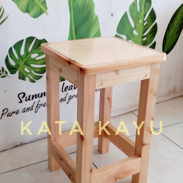 Kursi Kayu - Kursi Kayu / Kursi Makan / Kursi Duduk / Kursi Cafe Serbaguna