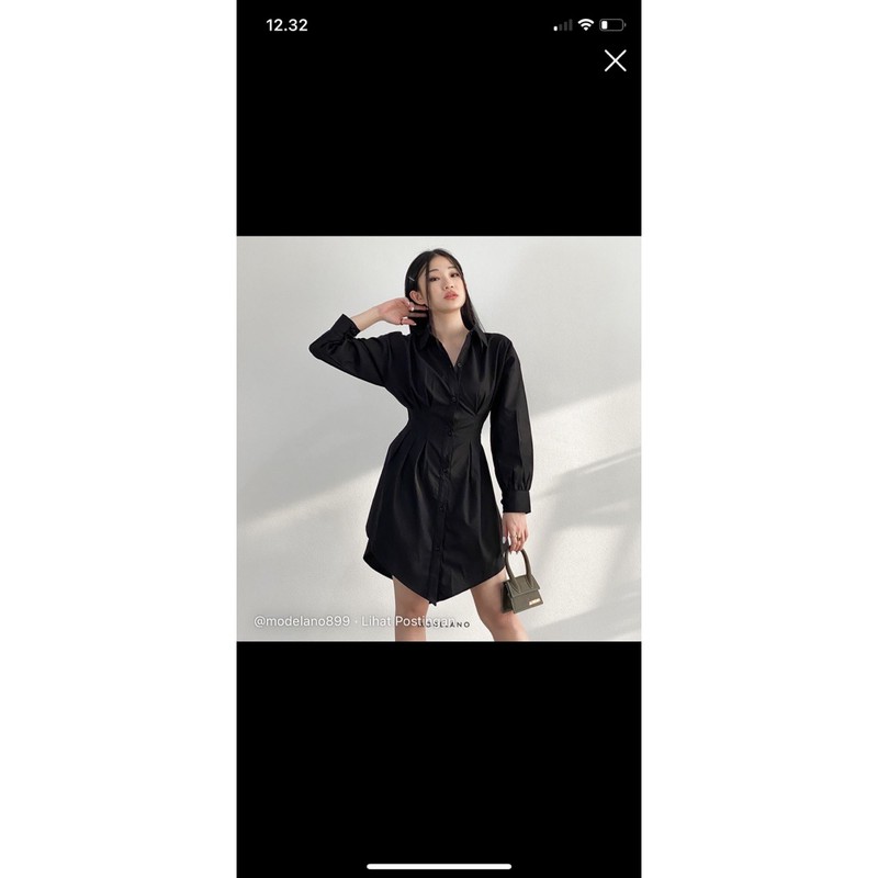 Amala Dress Black M by Modelano