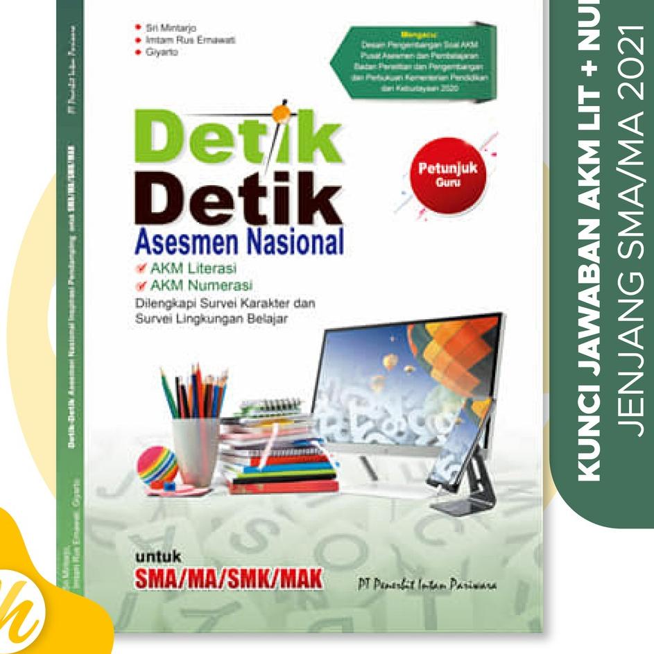 KJUW Kunci Jawaban Pembahasan Buku Detik AKM Literasi Numerasi SD SMA SMP Intan Pariwara ooat543