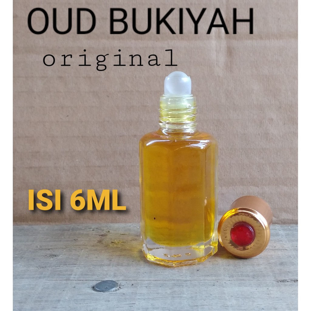 AROMA (OUD BUKIYAH) by SHURFAN IMPORT ARAB SAUDI FULL BIBIT ORIGINAL kemasan botol roll on