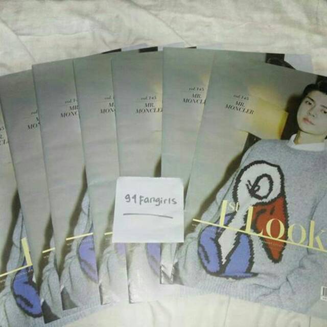 Ready Stock EXO Sehun 1st Look Magazine