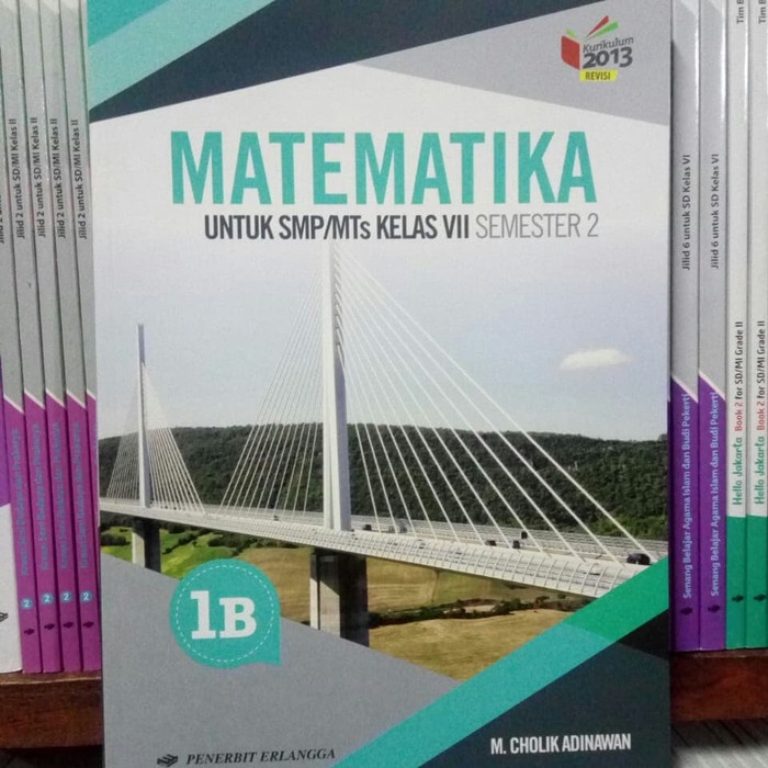 

❤BISA COD❤ Buku MATEMATIKA SMP kls 1 semester 2