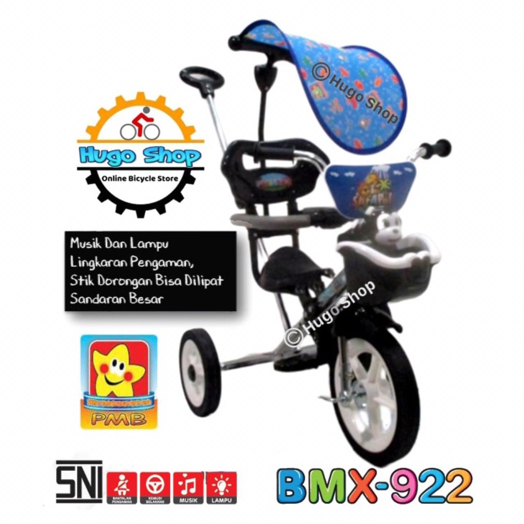 Sepeda Anak PMB BMX 922 Black