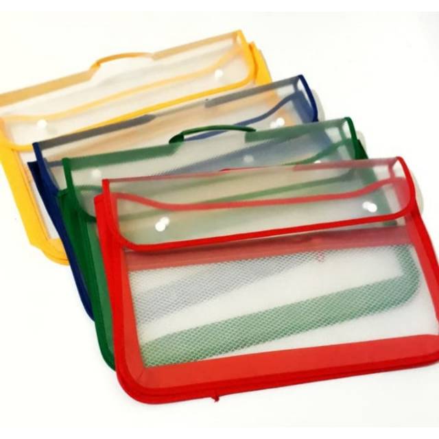 

Tas Plastik Kancing/School Bag Murah