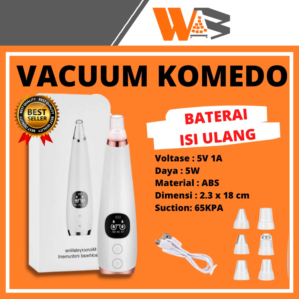 COD alat penyedot komedo elekrik blackhead cleaning auto remover/sedot komedo/vakum komedo Vacuum Suction Skin Face Care Blackhead Pore Cleaner
