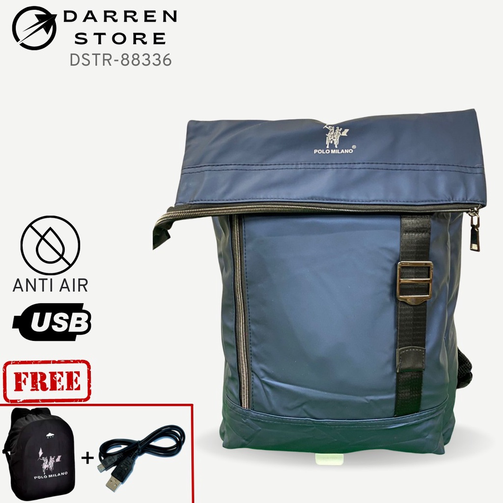 Ransel Polo Milano 88336 Ransel laptop Ransel anti air Ransel import WATERPROOF