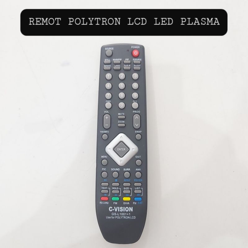 REMOTE TV POLYTRON LCD LED PLASMA