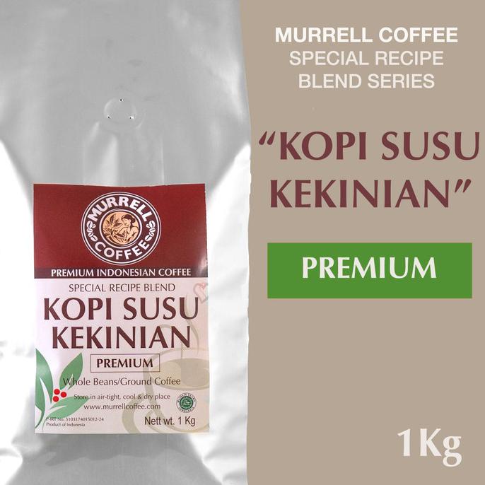

Kopi Susu Kekinian Premium 1Kg Biji Bubuk Murrell Special Blend Ready