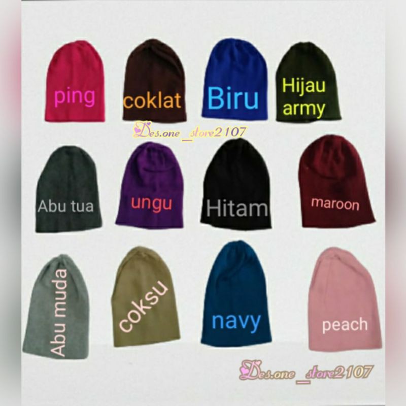 kupluk rajut polos Beanie hat polos kupluk pria kupluk wanita