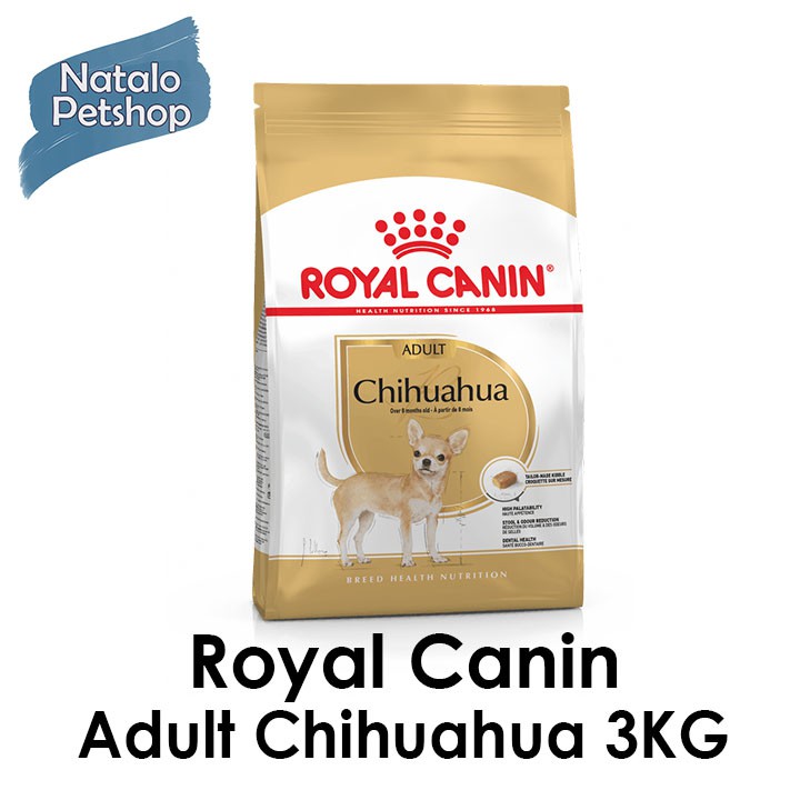 Royal Canin Chihuahua Adult 3KG / Chi hua hua Dog Food / Makanan Anjing Ras Kecil Premium