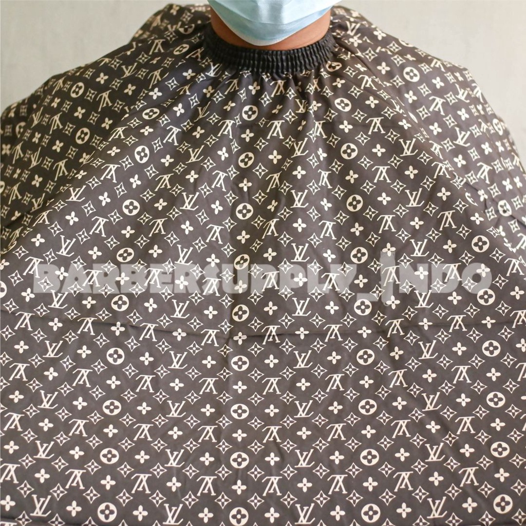 Kip Potong / Cape Barber motif LV Gold Kecil