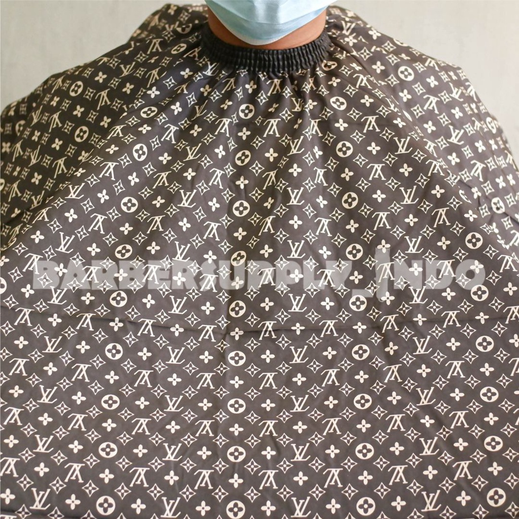 Kip Potong / Cape Barber motif LV Gold Kecil