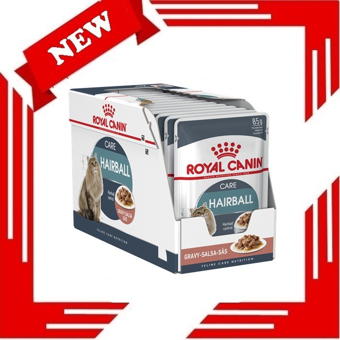 Royal Canin Hairball Care Makanan Kucing Dewasa Wet 85gr