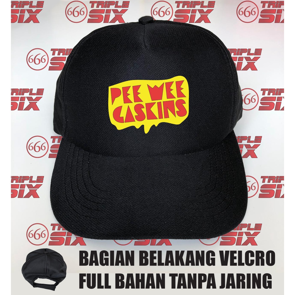 Topi Baseball Velcro Pee Wee Gaskins